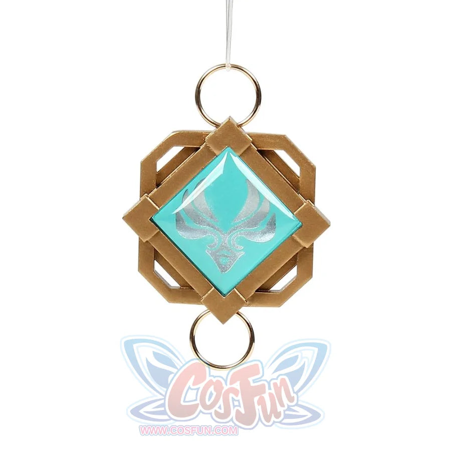 Genshin Impact Liyue Trinket Eye Of God Pendants C00139 Anemo Props &amp; Accessories