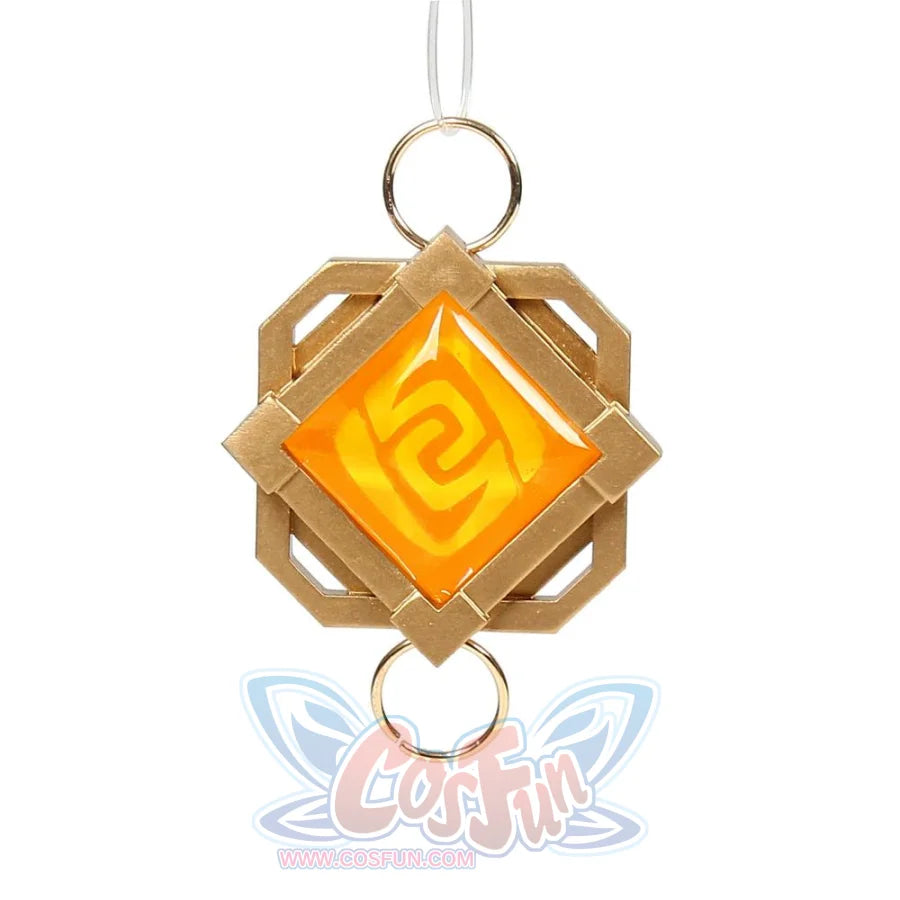 Genshin Impact Liyue Trinket Eye Of God Pendants C00139 Geo Props &amp; Accessories