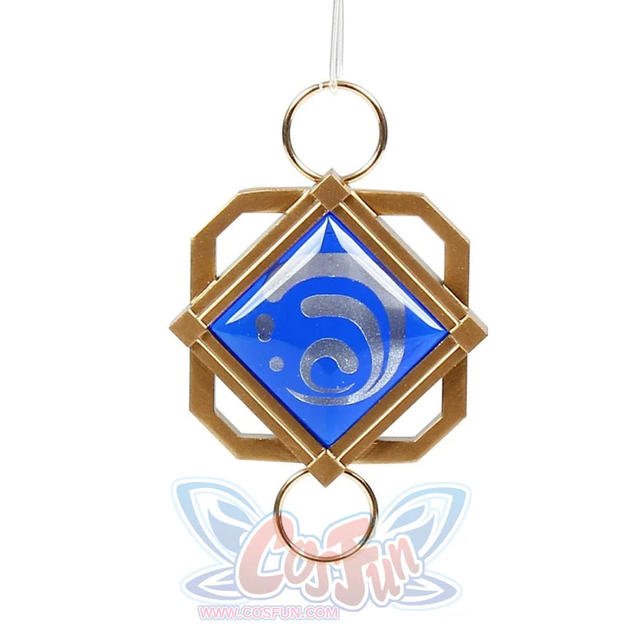 Genshin Impact Liyue Trinket Eye Of God Pendants C00139 Props &amp; Accessories