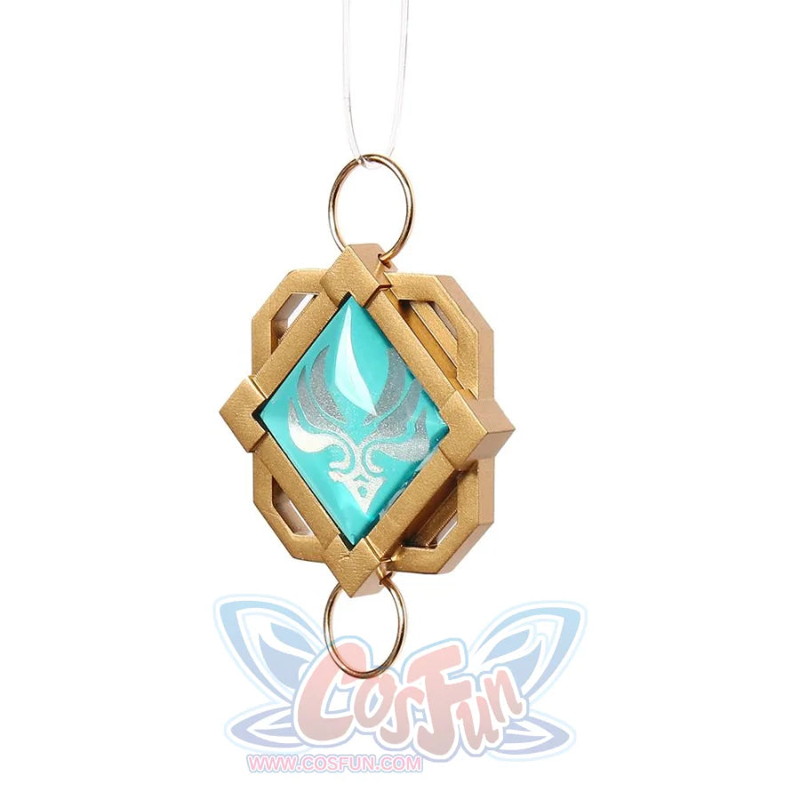 Genshin Impact Liyue Trinket Eye Of God Pendants C00139 Props &amp; Accessories