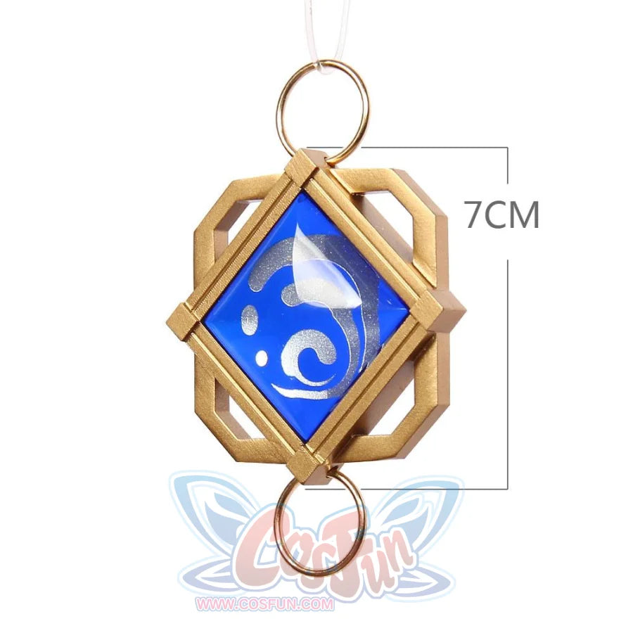 Genshin Impact Liyue Trinket Eye Of God Pendants C00139 Props &amp; Accessories