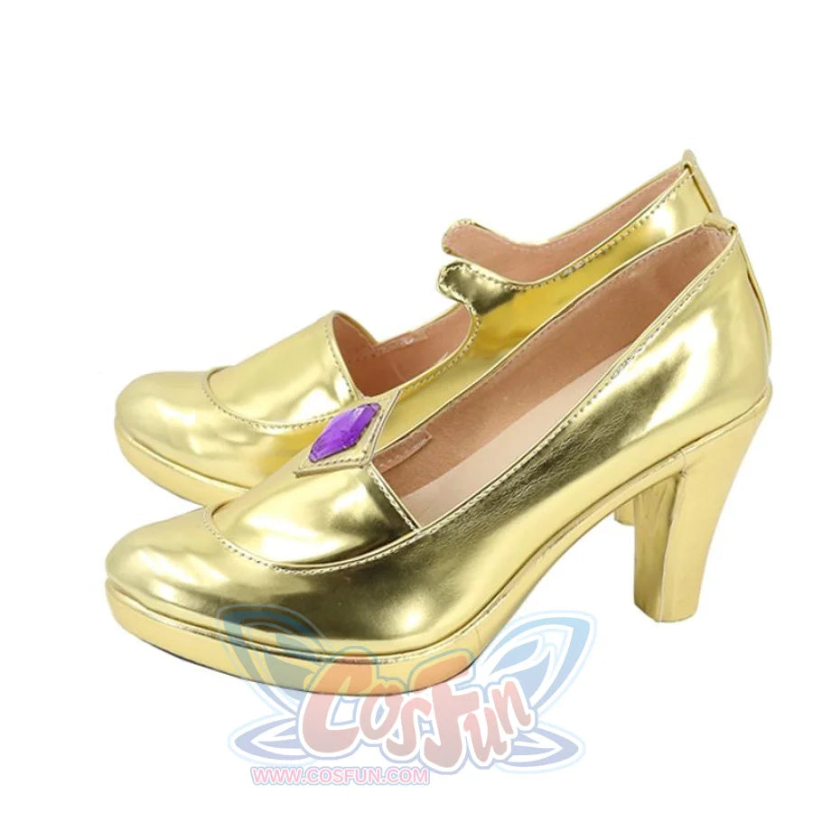 Genshin Impact Mona Cosplay Shoes C00150 #35(22.5Cm) & Boots