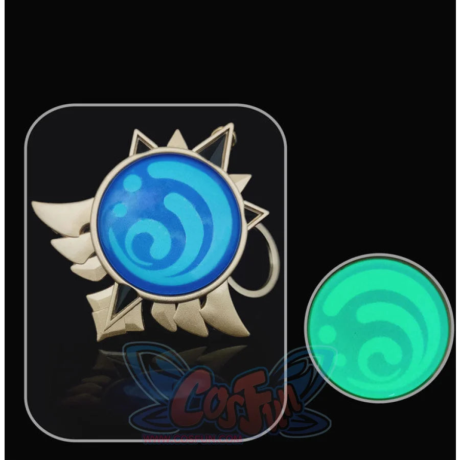 Genshin Impact Mondstadt City Vision Pendants C07182 Hydro Props &amp; Accessories