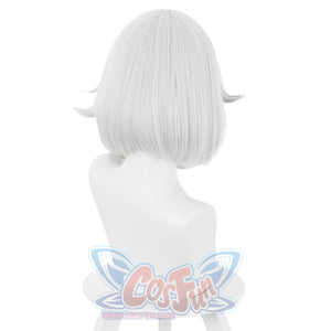 Genshin Impact Paimon Cosplay Wig Silver Hair C00414 Cosplay