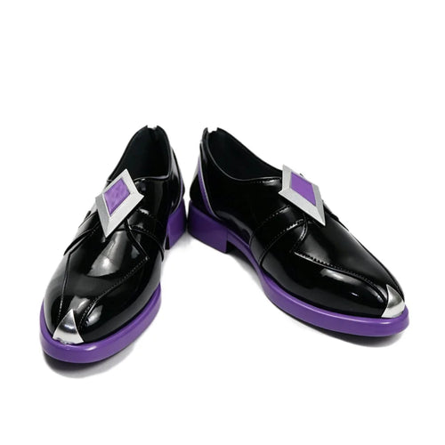 Genshin Impact Fatui Harbinger Pantalone Cosplay Shoes N10152_S