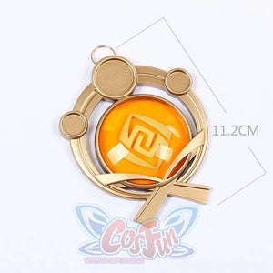 Genshin Impact Trinket Eye Of God Pendants C00446 Geo Props & Accessories