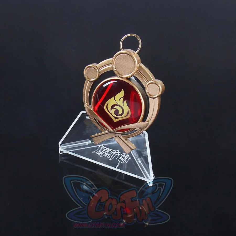 Genshin Impact Trinket Visions Eye Of God Pendants C00447 Props &amp; Accessories