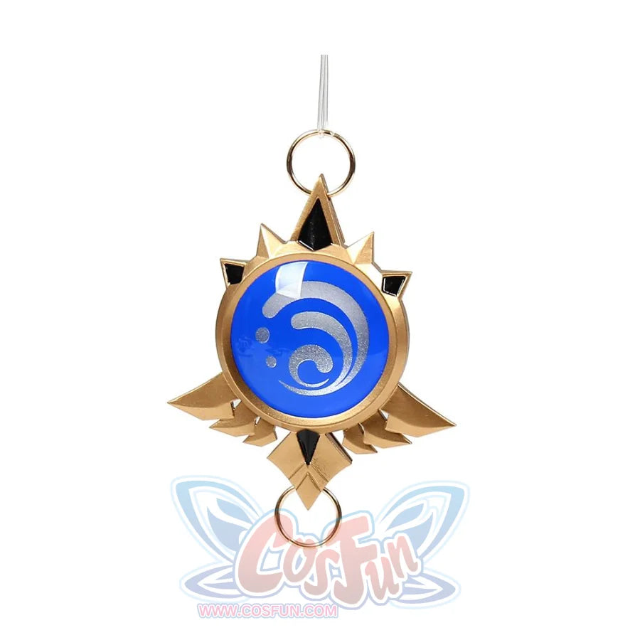 Genshin Impact Mondstadt Trinket Eye Of God Pendants C00138 Hydro Props &amp; Accessories