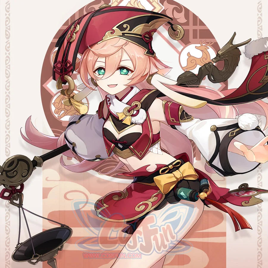 【CONFIRMATION】$5 Deposit = 12% OFF Coupon Genshin Impact Yanfei Cosplay Costume