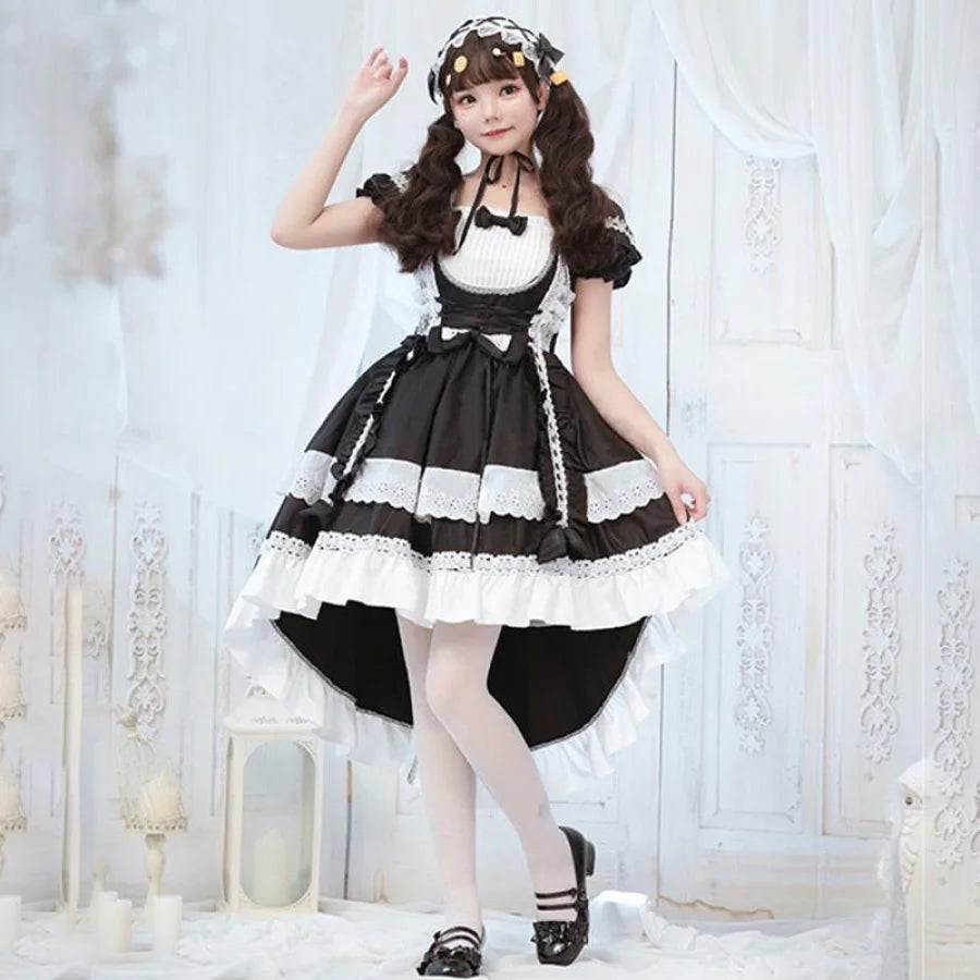 Gothic Retro Elegant Sweet Lolita Dress Ball Gown Color 5 / M