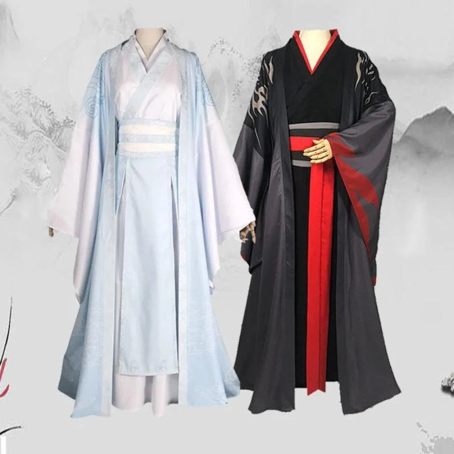 Grandmaster Of Demonic Cultivation Wuxian Wei / Wangji Lan Cosplay Costumes Mp006010