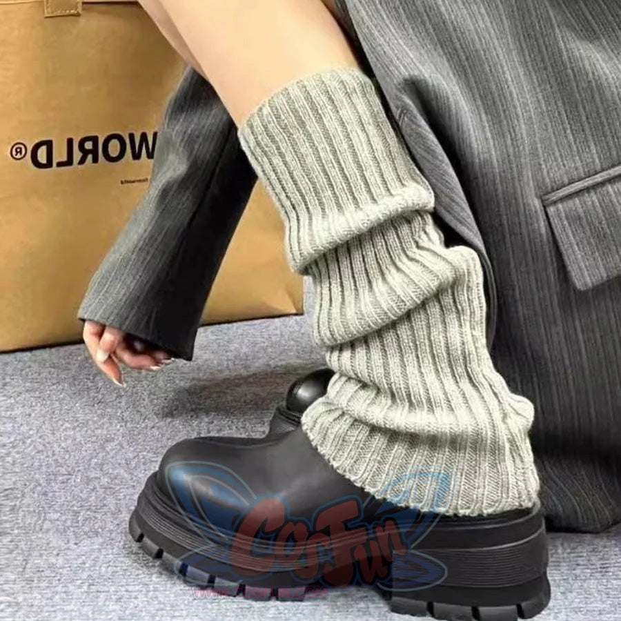 Y2K Japanese Harajuku Leg Warmers Winter Socks