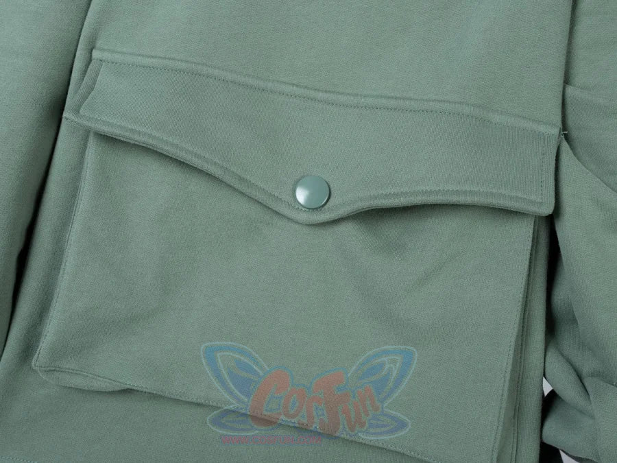 Green Froggy Give My Princess Oversized Hoodie Coat C00064 Hoodie