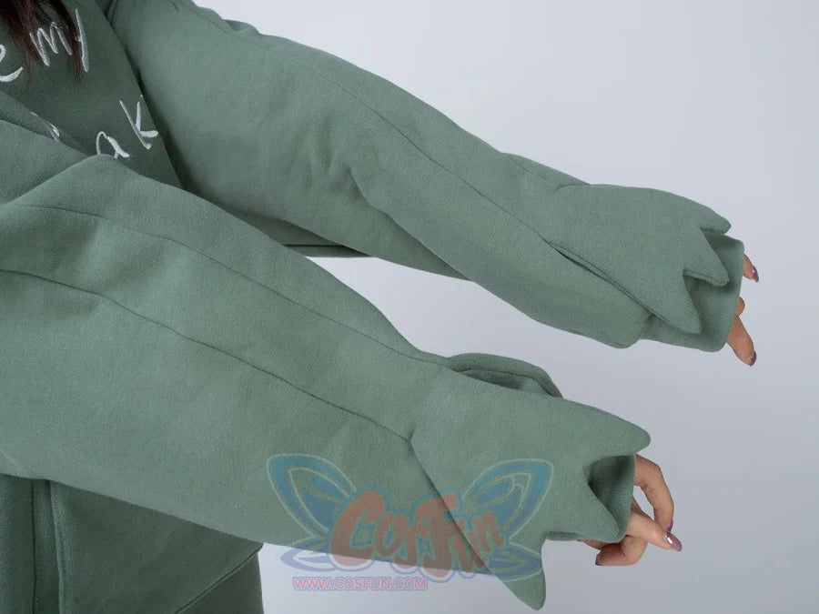 Green Froggy Give My Princess Oversized Hoodie Coat C00064 Hoodie