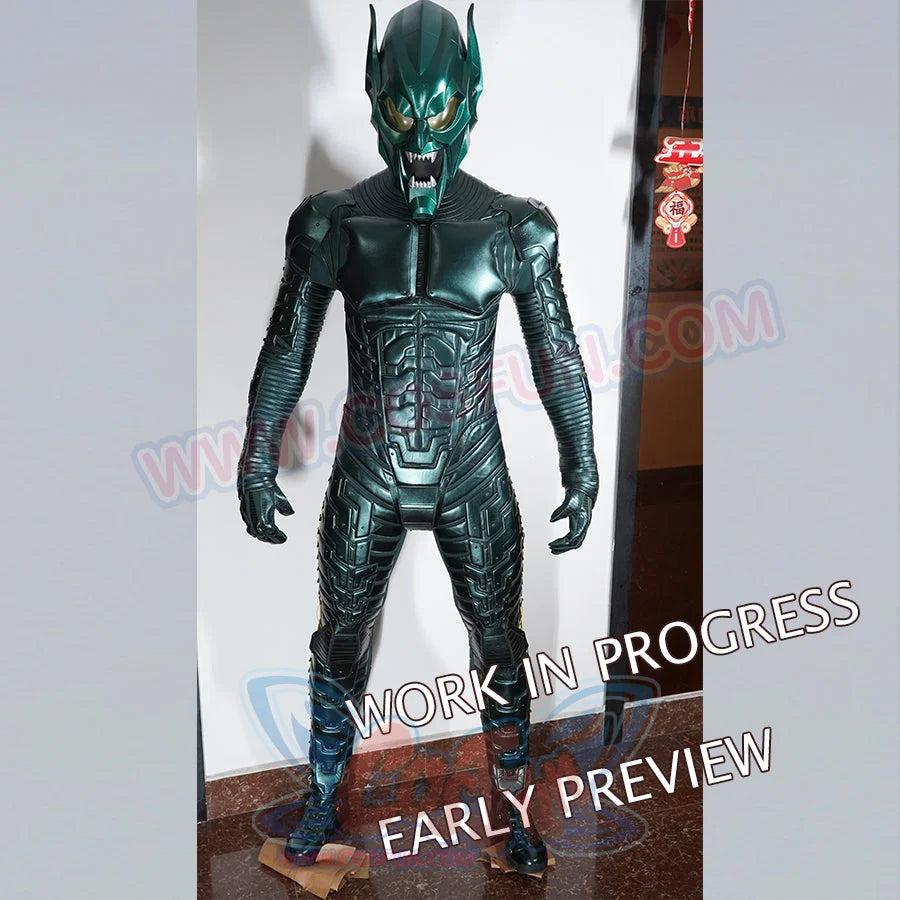 【PRE-SALE】No Way Home Green Goblin Norman Osborn Cosplay Boots N10025_S