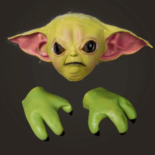 Galactic Saga Grogu Cosplay Headpiece and Claws N10115_H