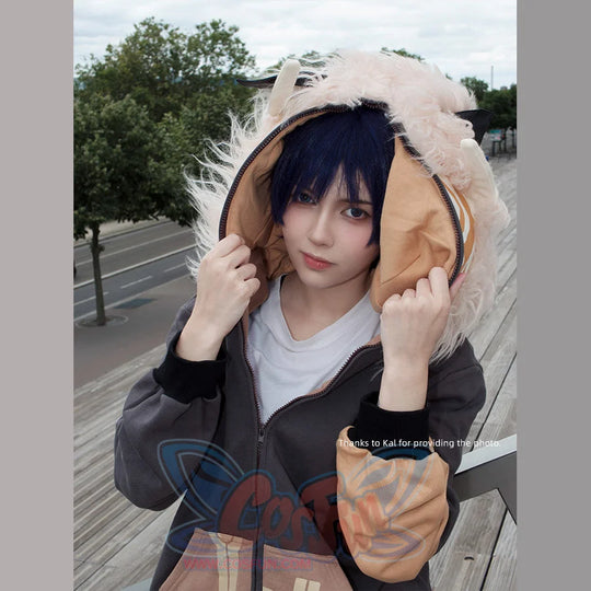 【Ready To Ship】Cosfun Original Genshin Impact Hilichurl Derivative Full Zip Hoodie Sweatshirt If0004