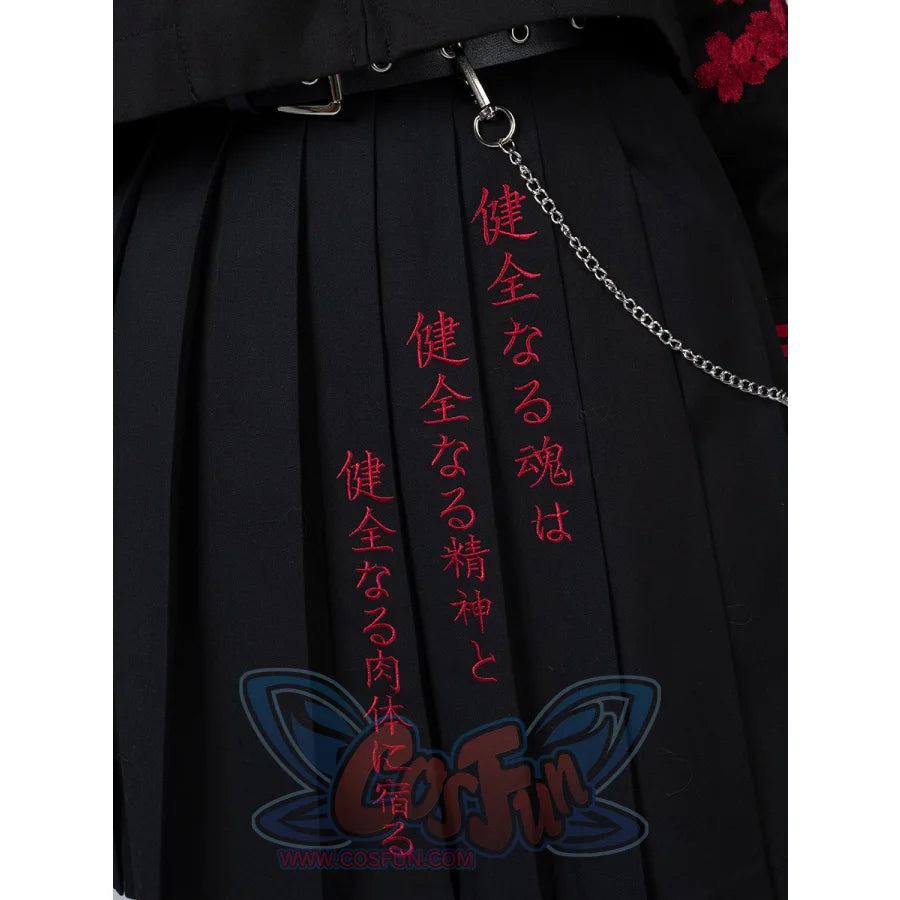 Hell Girl Jigoku Shjo Cosplay Uniform School C00021