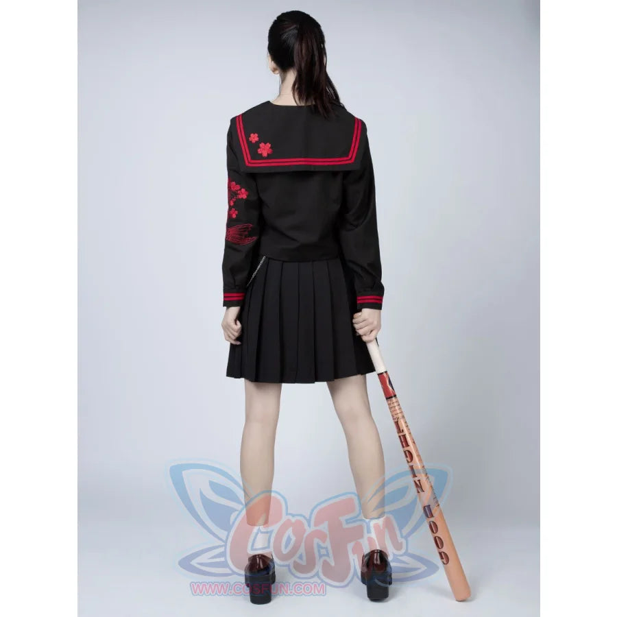 Hell Girl Jigoku Shjo Cosplay Uniform School C00021