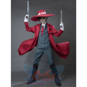 Hellsing Alucard Cosplay Costume Full Sets Mp000443 Costumes