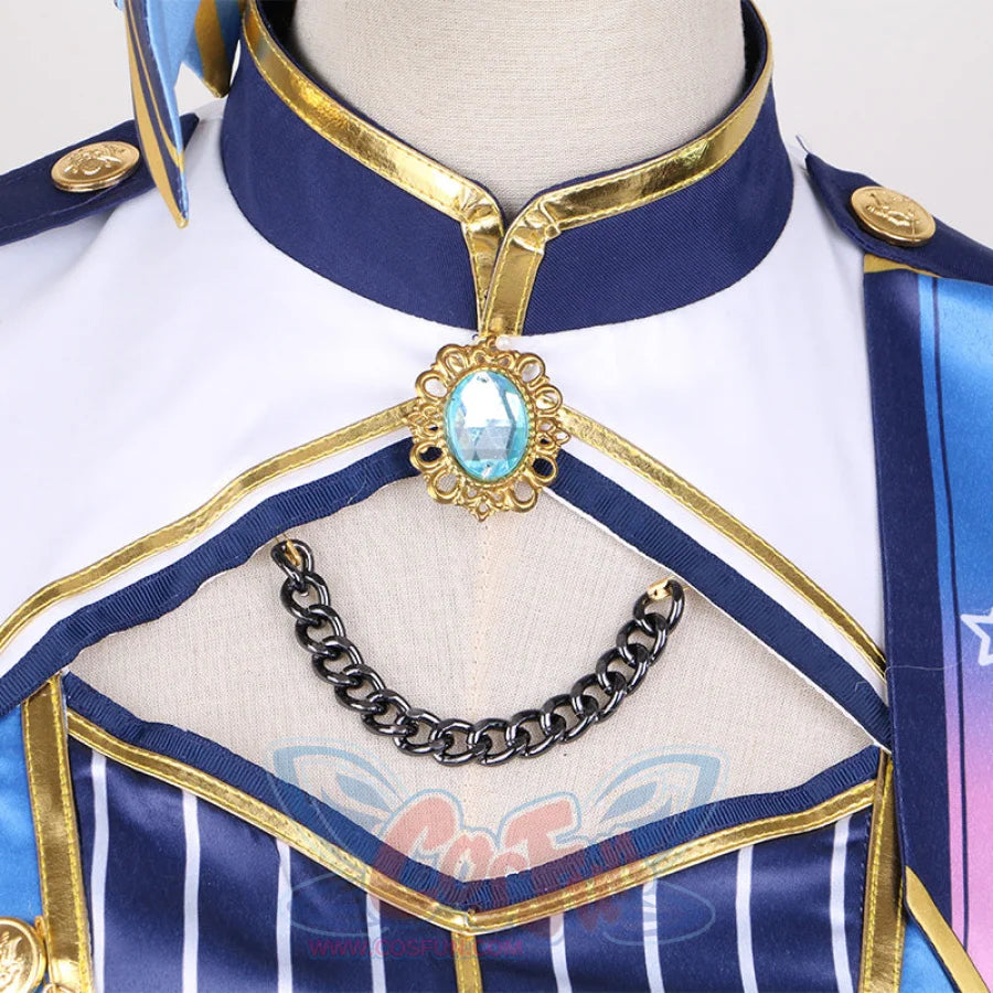 Hololive Virtual Youtuber Hoshimachi Suisei Playing Song Clothes Cosplay Costume C02016 Costumes