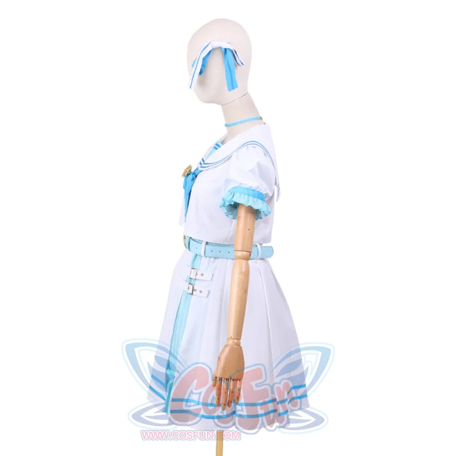 Hololive Virtual Youtuber Hoshimachi Suisei Sailor Suit Cosplay Costume C02013 Costumes
