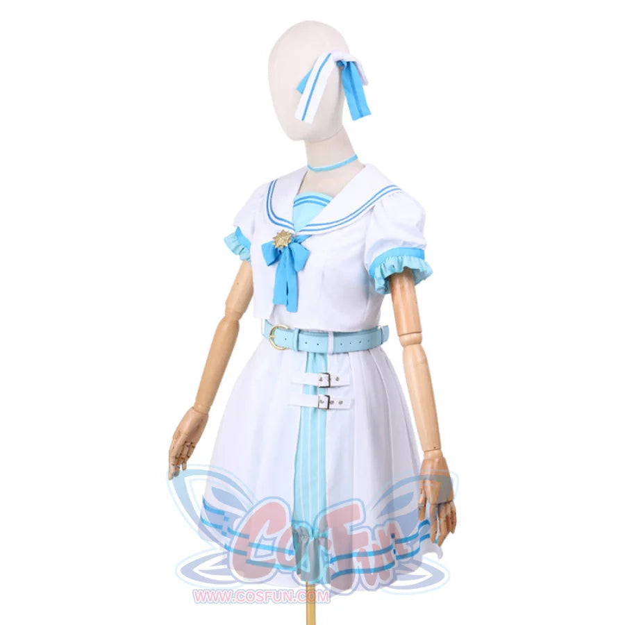 Hololive Virtual Youtuber Hoshimachi Suisei Sailor Suit Cosplay Costume C02013 Costumes