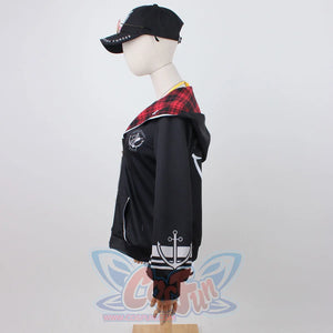 Hololive Virtual Youtuber Houshou Marine Cosplay Costume C02026 Costumes