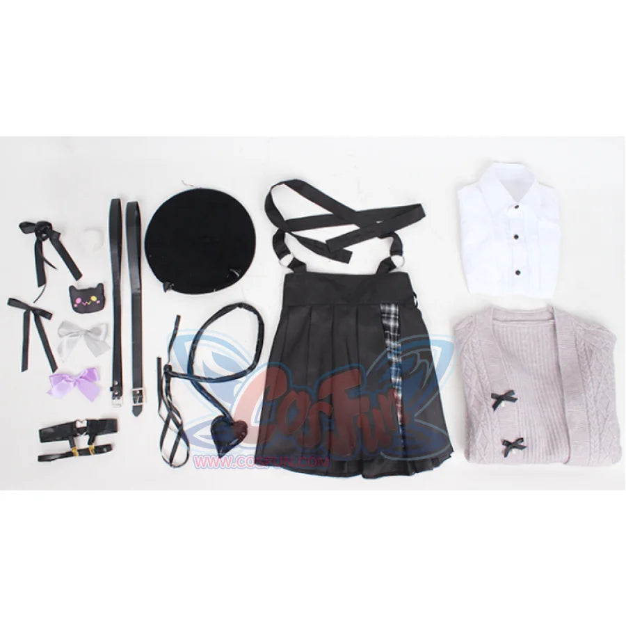 Hololive Virtual Youtuber Tokoyami Towa Cosplay Costume C02020 Costumes