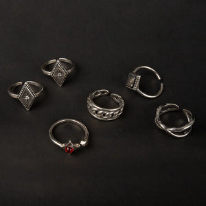 【READY TO SHIP】Genshin Impact Hu Tao Rings Set N02934