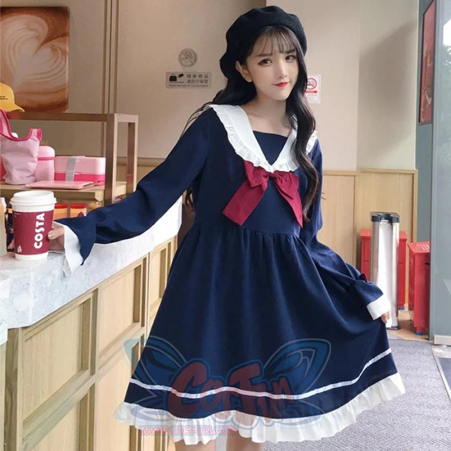fig L ondon |コーデュロイsailor dress fig L ondon fig L ondon |コーデュロイsailor dress fig L ondon