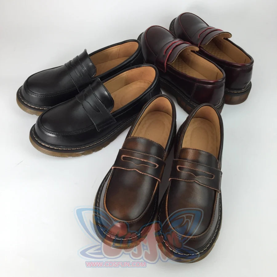 Japanese Mori Girls College Style All match Penny Loafer Women s Shoes J40551