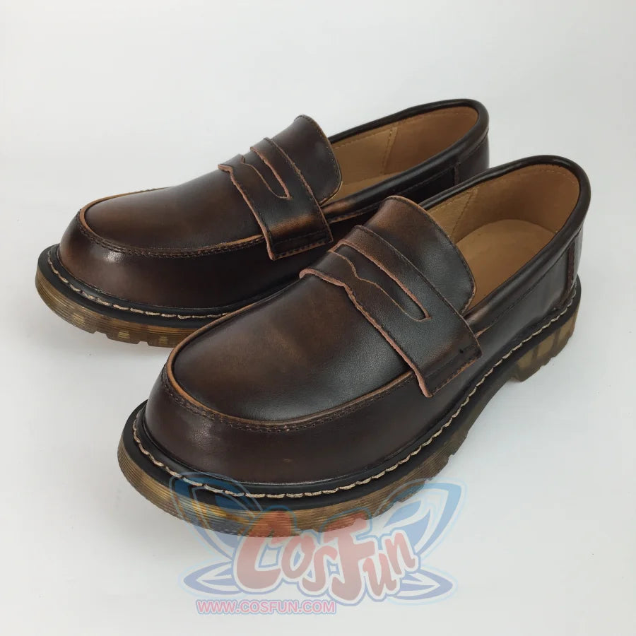 Japanese Mori Girls College Style All-Match Penny Loafer Womens Shoes Canvas