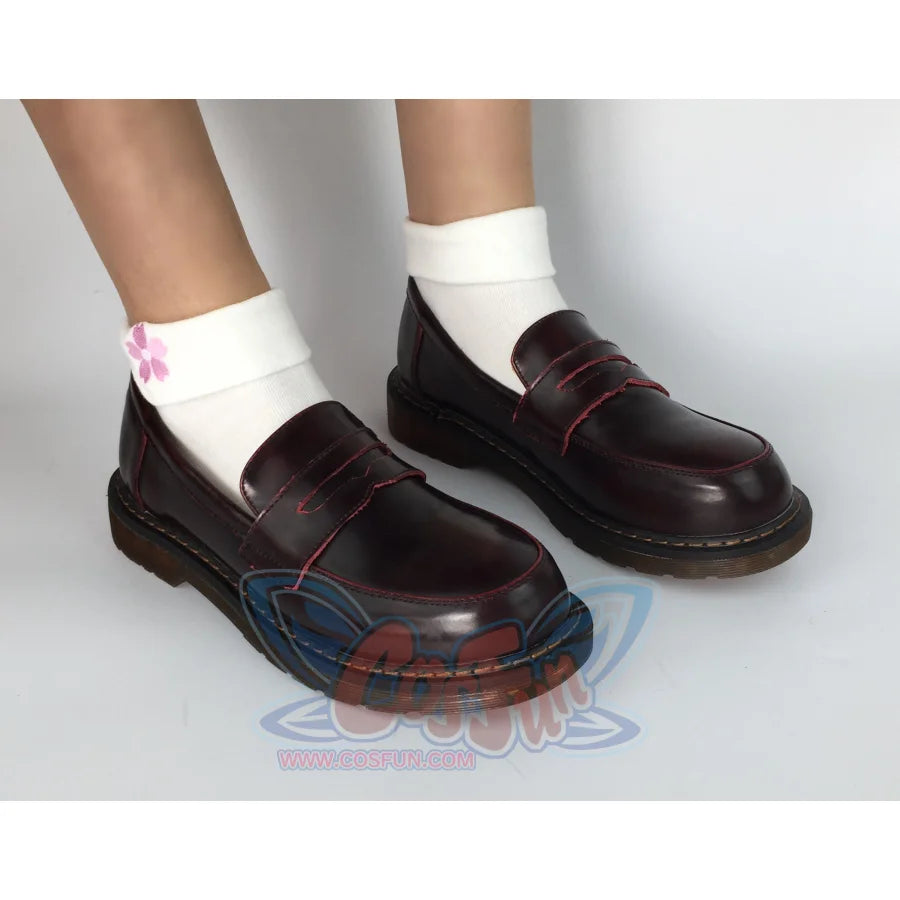 Japanese Mori Girls College Style All-Match Penny Loafer Womens Shoes Canvas