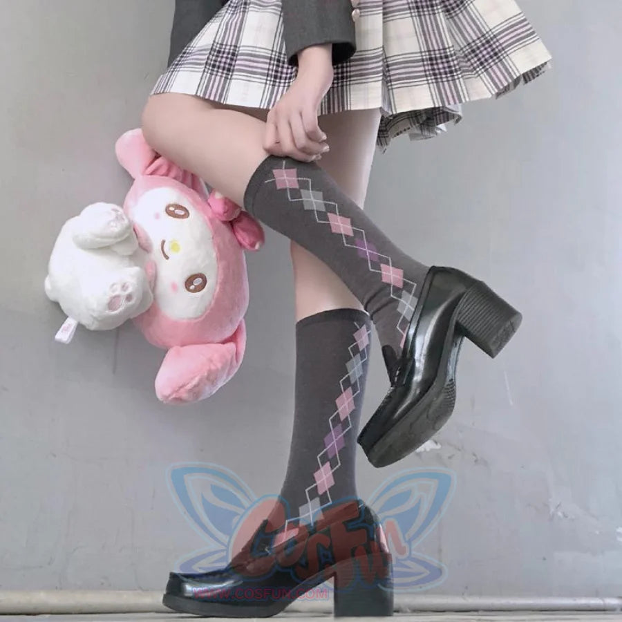 Jk Campus Faux Leather Heeled Shoes