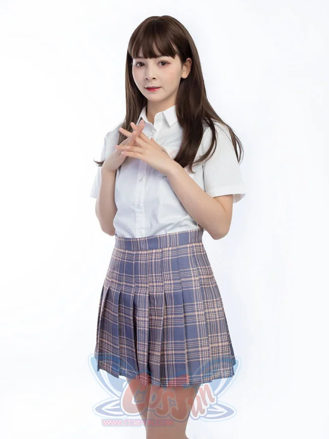 Jk High Waist Pleated Skirts C00169 School Uniform