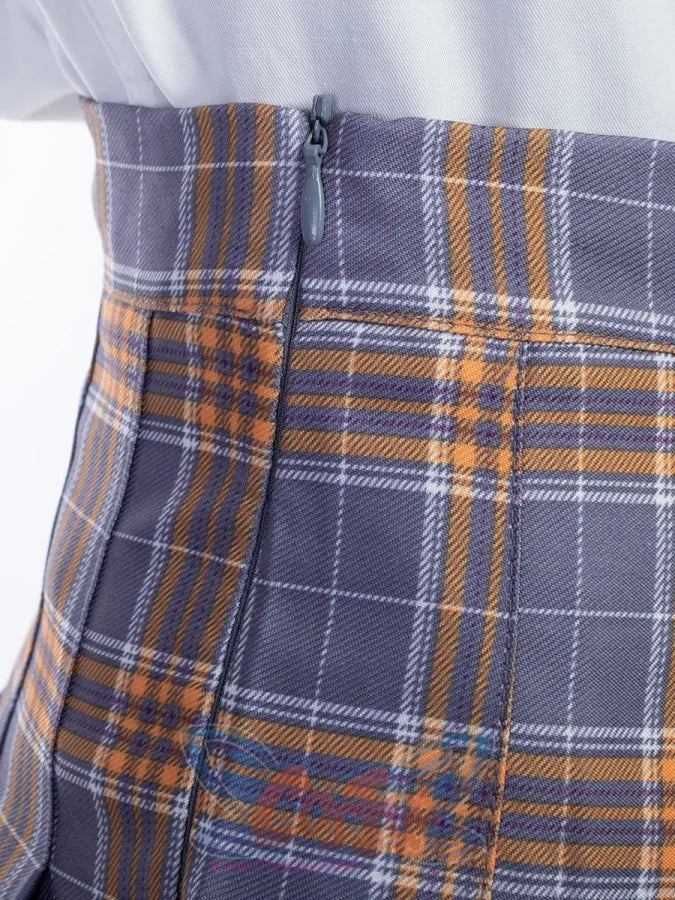 Jk High Waist Pleated Skirts C00169 School Uniform