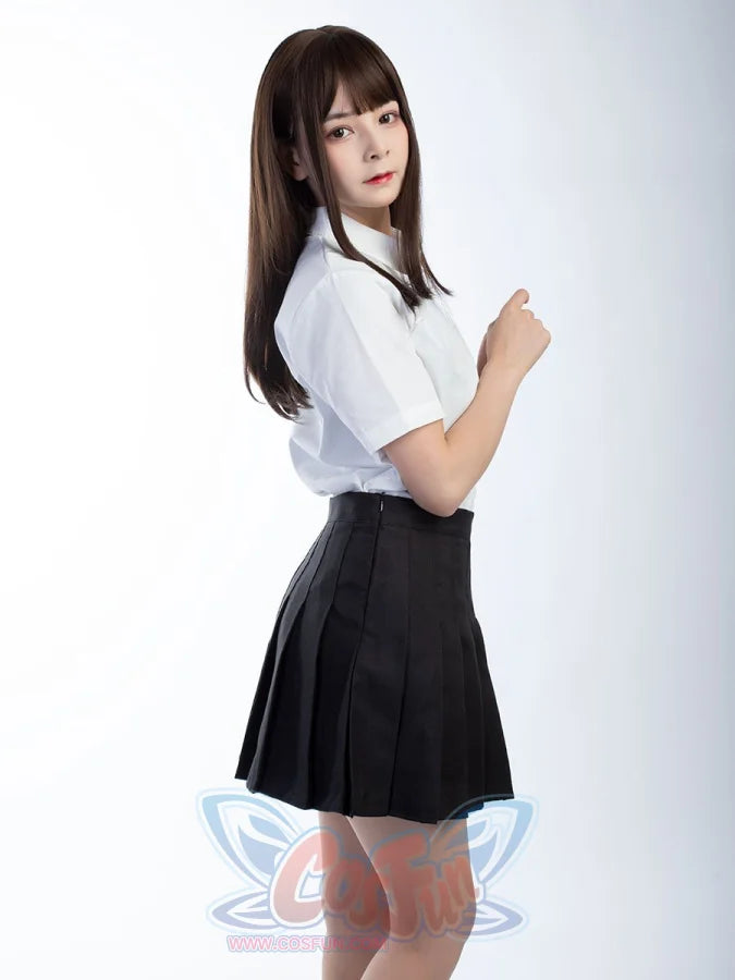 Jk High Waist Pleated Skirts C00169 School Uniform