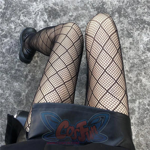 Jk Mesh Black Stockings Women Pantyhose Ultra-Thin Sexy Fishnet J50006 Stockings&socks