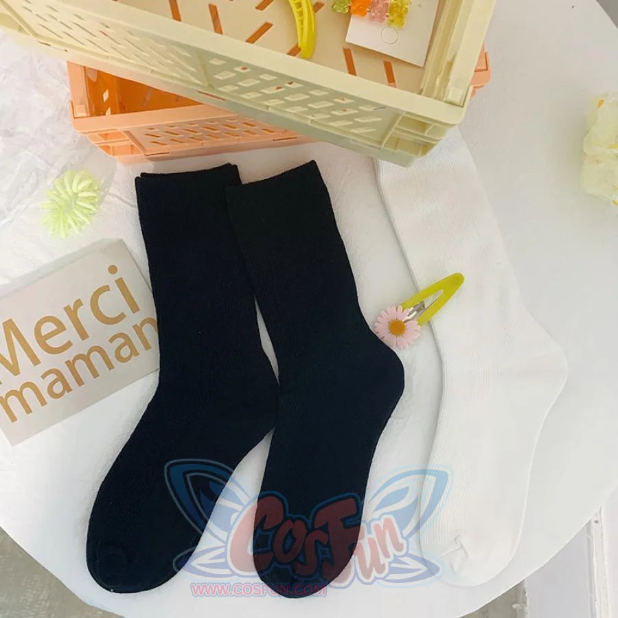 Jk Socks Cotton Crew Kawaii Srockings Stockings&amp;socks