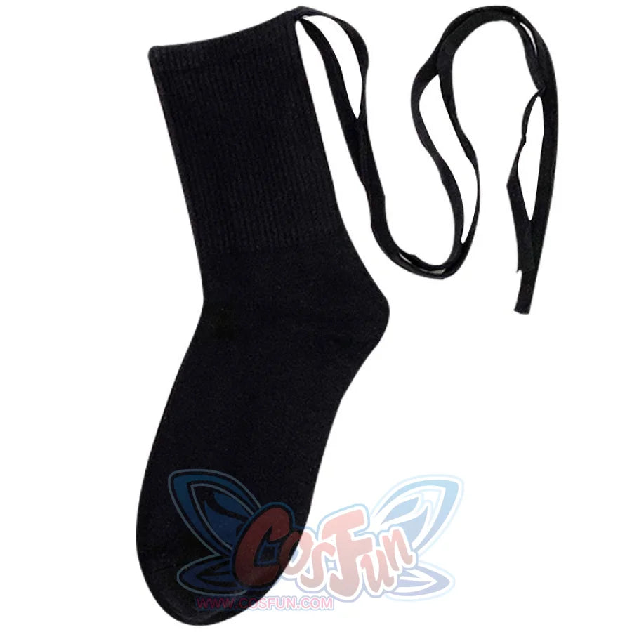 Jk Socks Tied Strip Thin Summer Kawaii Stockings&amp;socks