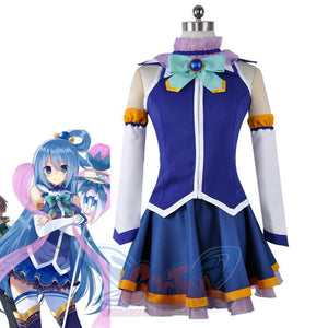 Konosuba Gods Blessing On This Wonderful World Aqua Cosplay Costume Mp005878 M Costumes