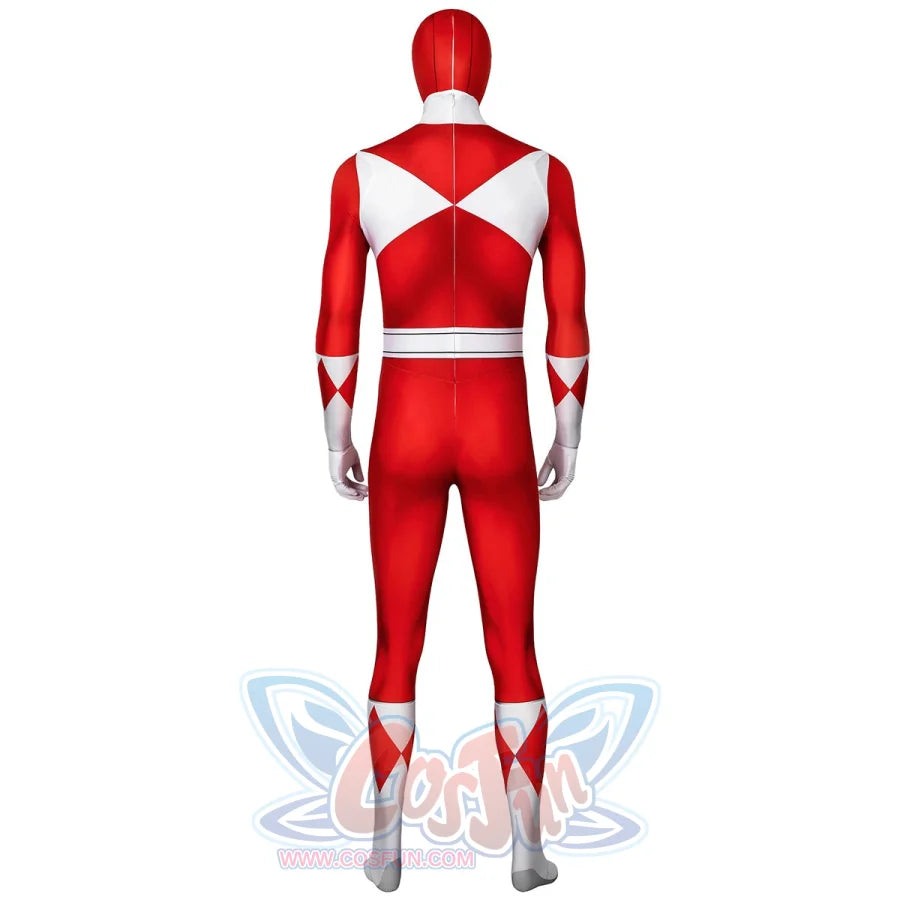 Kyoryu Sentai Zyuranger Tyranno Ranger Geki Cosplay Jumpsuit Mp005958 Costumes