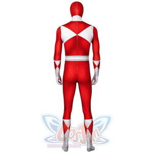 Kyoryu Sentai Zyuranger Tyranno Ranger Geki Cosplay Jumpsuit Mp005958 Costumes