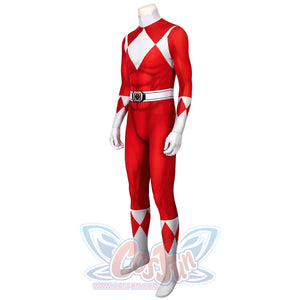 Kyoryu Sentai Zyuranger Tyranno Ranger Geki Cosplay Jumpsuit Mp005958 Costumes
