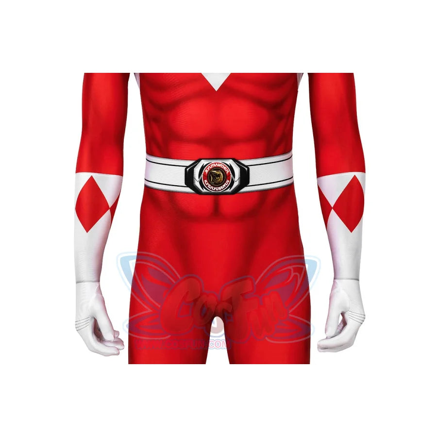 Kyoryu Sentai Zyuranger Tyranno Ranger Geki Cosplay Jumpsuit Mp005958 Costumes