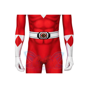 Kyoryu Sentai Zyuranger Tyranno Ranger Geki Cosplay Jumpsuit Mp005958 Costumes