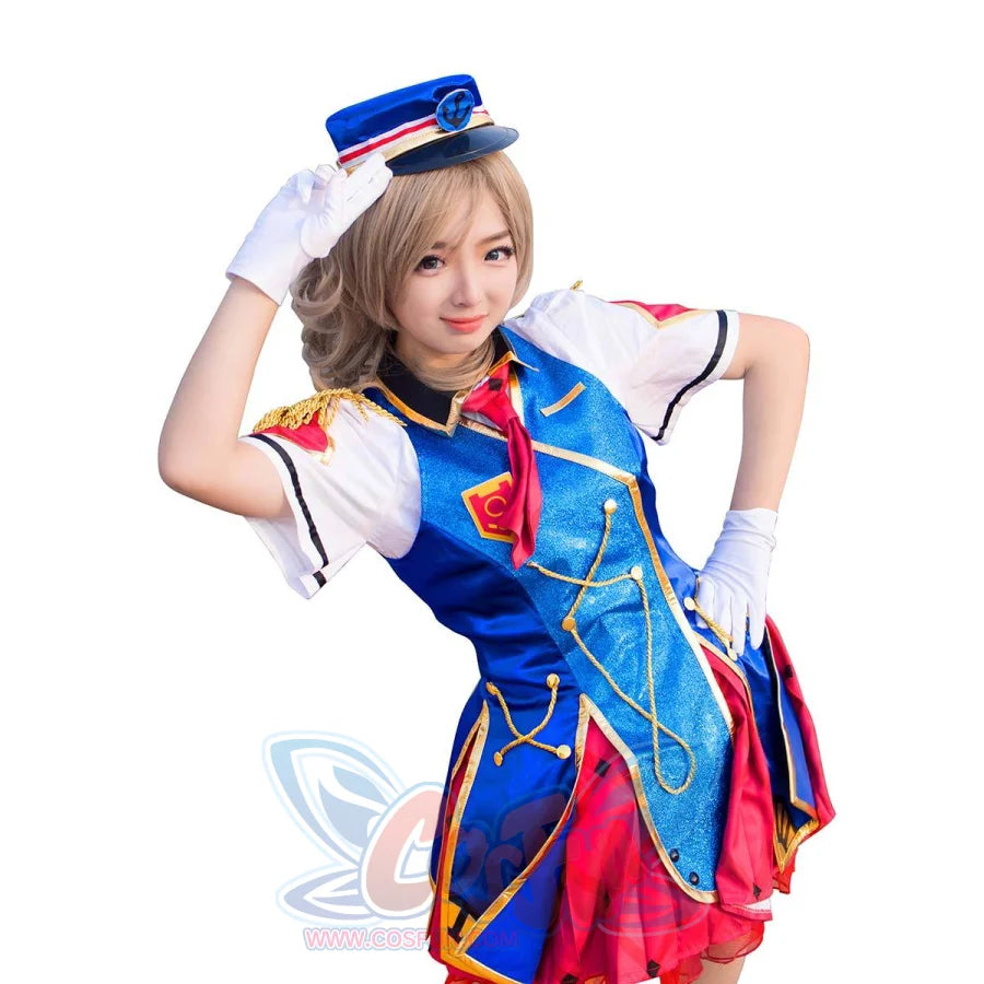 Lovelive!sunshine!! Aqours Happy Party Train Watanabe You Cosplay Costume Mp005217 Xs Costumes
