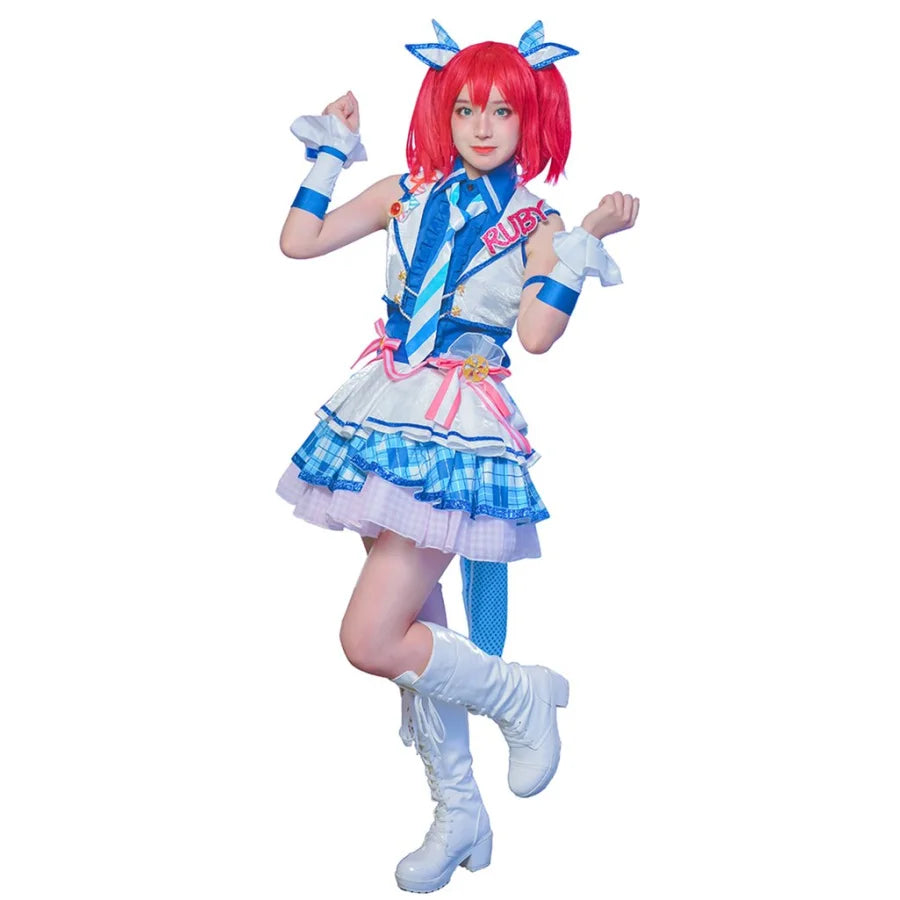 Lovelive!sunshine!! Aqours Ruby Kurosawa Cosplay Costume Mp005200 Xs Costumes