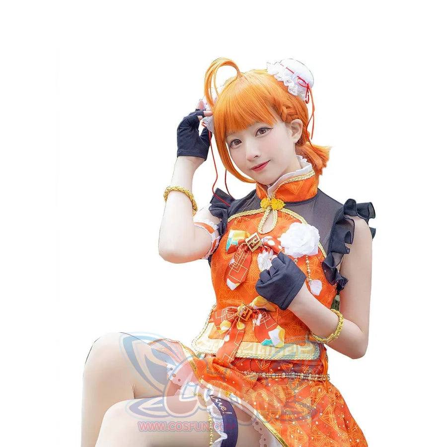 Lovelive!sunshine!! Aqours Takami Chika Cosplay Costume Cheongsam Awakening Ver. Mp005222 Costumes